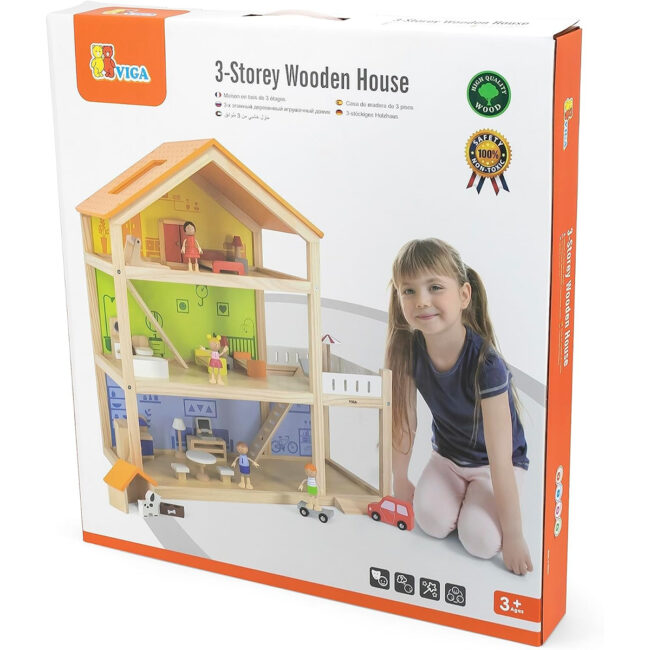 SPRM-44569-01 Viga 3Storey Wooden House in UAE