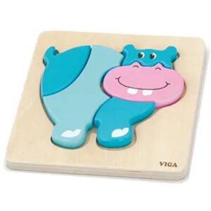 Viga Shape Block Puzzle Hippo