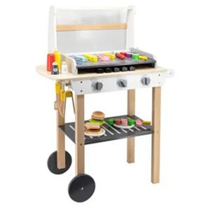 Viga Wooden BBQ Play Toy Set 47pcs