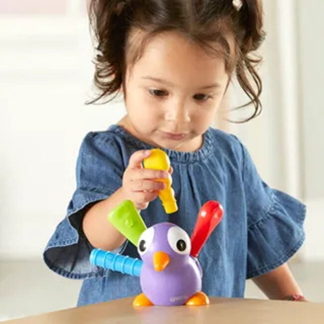 SPRM-44660-03 Learning Resources Pedro The Fine Motor Peacock in UAE - view 3