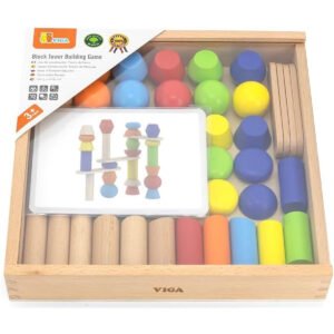 Viga Tower Building Blocks Toy