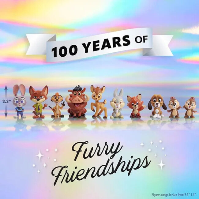 SPRM-46035-4-05 Disney 100 Years Celebration Figures Furry Friendships 10pcs in UAE - view 5