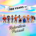 Disney 100 Years Celebration Figures Relentless Pursuit 8pcs in UAE - view 3