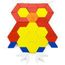 Viga Toys 250 Wood Pattern Blocks in UAE - view 2
