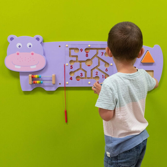 SPRM-50470FSC-03 Eitech GmbH Viga Toys Wall Toy Hippopotamus in UAE - view 4