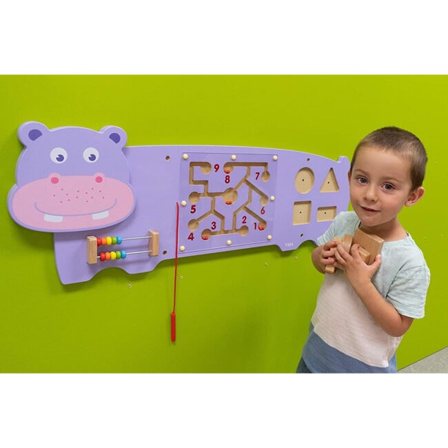 SPRM-50470FSC-05 Eitech GmbH Viga Toys Wall Toy Hippopotamus in UAE - view 2