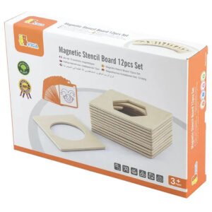 Viga Magnetic Wooden Stencil Whiteboard