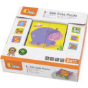 Eitech Viga Toys 50836 Cube Puzzle Wild Animals 4 pcs in UAE - view 2