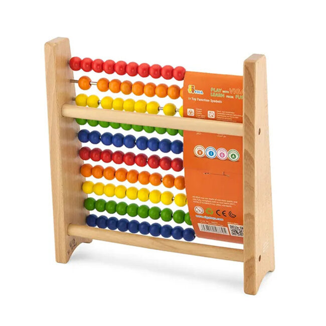 SPRM-58370-03 Viga Wooden Abacus Beige in UAE - view 3