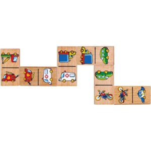 Viga Wooden Dominoes Vehicles