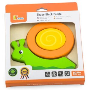 Viga Shape block Puzzle Snail