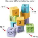 hand2mind Learning Resources Numbers Dice Set of 16 in UAE - view 2