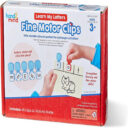 hand2mind Learning Resources Learn My Letters Fine Motor Skill Clips Kids Peg Activities Preschool Alphabet Exercises Pincer Grip Development Toys in UAE