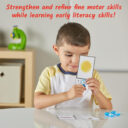 hand2mind Learning Resources Learn My Letters Fine Motor Skill Clips Kids Peg Activities Preschool Alphabet Exercises Pincer Grip Development Toys in UAE - view 5
