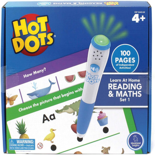 Learning Resources ESP2445UK HOT DOTS Learn at Home Reading Maths Set 1 Multi in UAE - view 3