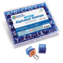 Learning Resources Uppercase Alphabet Stamps Multicolor in UAE - view 3