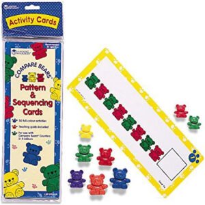 Learning Resources Compare Bears Pattern Cards
