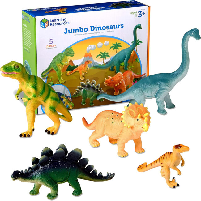 SPRM-LER0786-01 Learning Resources Jumbo Dinosaurs Set 1 in UAE