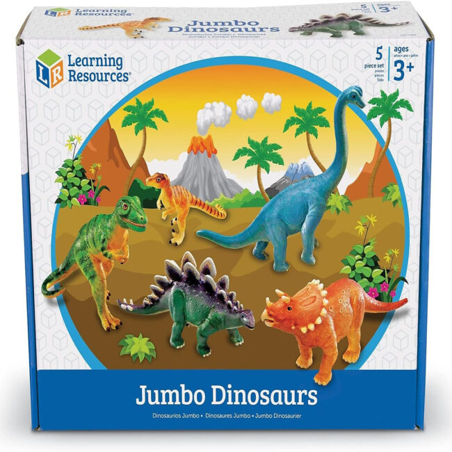 SPRM-LER0786-04 Learning Resources Jumbo Dinosaurs Set 1 in UAE - view 4