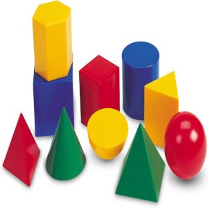 Learning Resources Large Geometric Shapes 10 Pieces