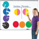 Learning Resources LER1616 DoubleSided Magnetic Fraction Circles in UAE - view 4