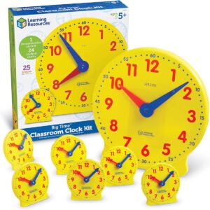 Learning Resources Classroom Clock Kit