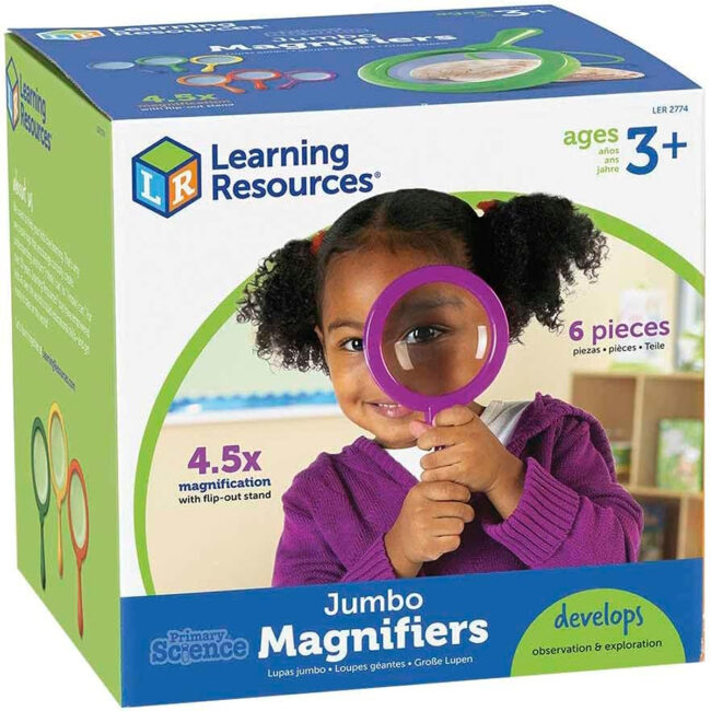 SPRM-LER2774-03 Learning Resources Jumbo Magnifiers Set of 1 in UAE - view 3