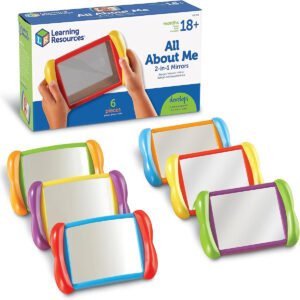 Learning Resources All About Me 2In1 Mirrors Set Of 6