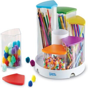 Learning Resources CreateASpace SeeThru Spinning Bins