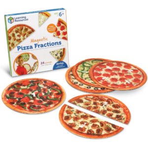 Learning Resources Magnetic Pizza Fractions
