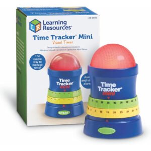 Learning Resources Time Tracker Mini Visual Timer Auditory and Visual Cue Ages 3