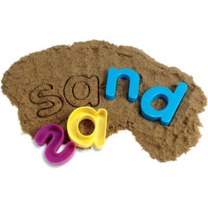 Learning Resources Sand Moulds Lowercase Alphabet