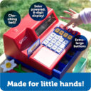 Learning Resources Pretend Play Calculator Cash Register Classic Counting Toy Kids Cash Register 73 Pieces Ages 3 in UAE - view 4