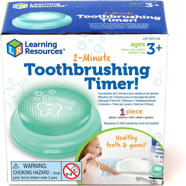 Learning Resources 2Minute Toothbrushing Timer for Children Dental Timer for Kids Ages 3 in UAE - view 3