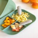 Beaba Set of 2 Stainless Steel Pre Cutlery VelvetGrey in UAE - view 3
