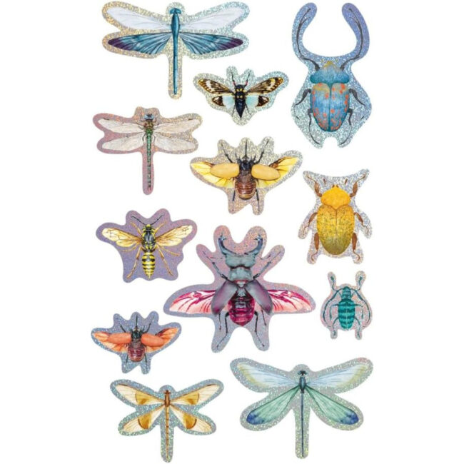 6920773320867-04 Avenir 3D Stickers 10 pack Insect Multicolour These beautiful and realisticlooking 3D stickers pop out to showcase a gorgeous collection ages 3 in UAE - view 4