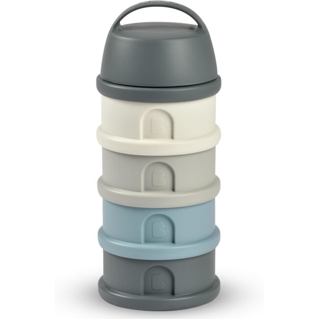 MR-911712-01 Beaba Formula Milk Container 4 Compartments Mineral grey blue in UAE