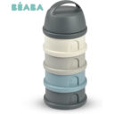 Beaba Formula Milk Container 4 Compartments Mineral grey blue in UAE - view 2