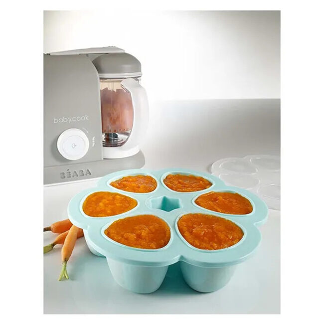 MR-912456-04 Beaba Silicone Multi portions 6×150 ml WindyBlue in UAE - view 4