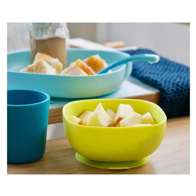 MR-913428-02 Beaba Silicone Meal Set of 4 Blue in UAE - view 2