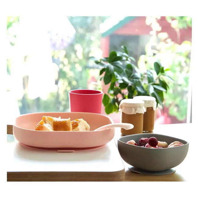 MR-913429-04 Beaba Silicone Meal Set of 4 Pink in UAE - view 2