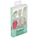 Beaba Stainless Steel Training Cutlery Old Pink in UAE - view 5