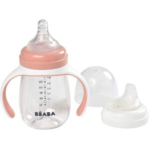 Beaba 2in1 Learning Cup Old Pink
