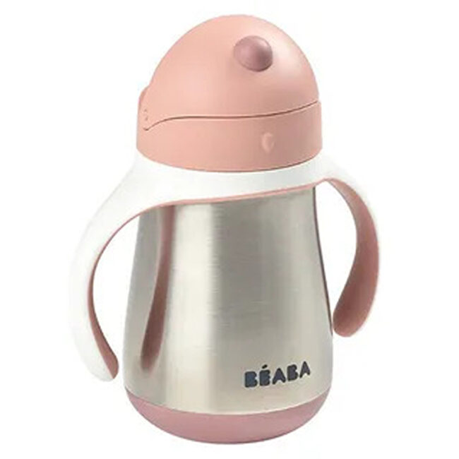 MR-913482-02 Beaba Stainless Steel Straw Cup Old Pink in UAE - view 5
