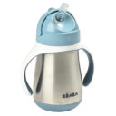 Beaba Stainless Steel Bottle 350ml Handle WindyBlue in UAE - view 3