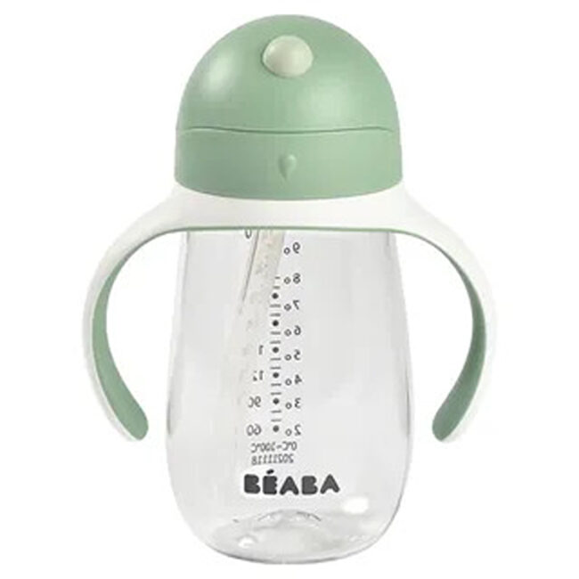 Beaba Straw Cup Sage Green in UAE