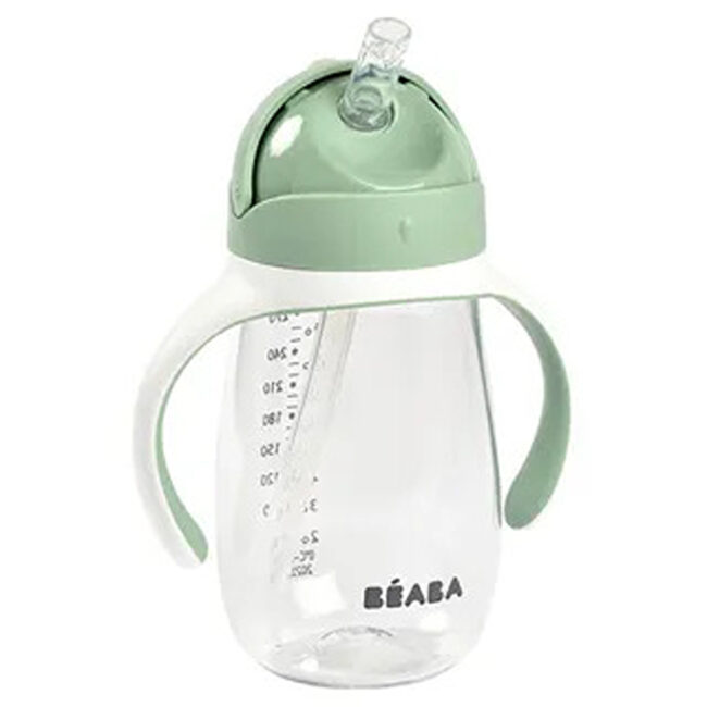 Beaba Straw Cup Sage Green in UAE - view 3