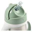 Beaba Stainless Steel Straw Cup Sage Green in UAE - view 4