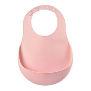 Beaba Silicone Bib OldPink