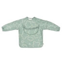 Beaba 2in1 Bib With Removable Sleeves Sage Green in UAE